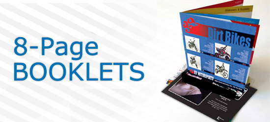 1000 8-Page Booklets Starting at $1107