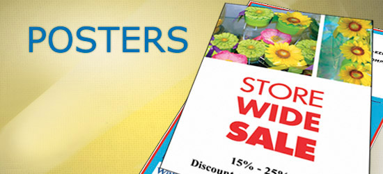Posters Starting at $8.00