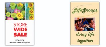 Door Hanger Samples